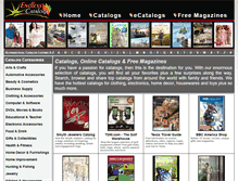 Tablet Screenshot of endlesscatalogs.com